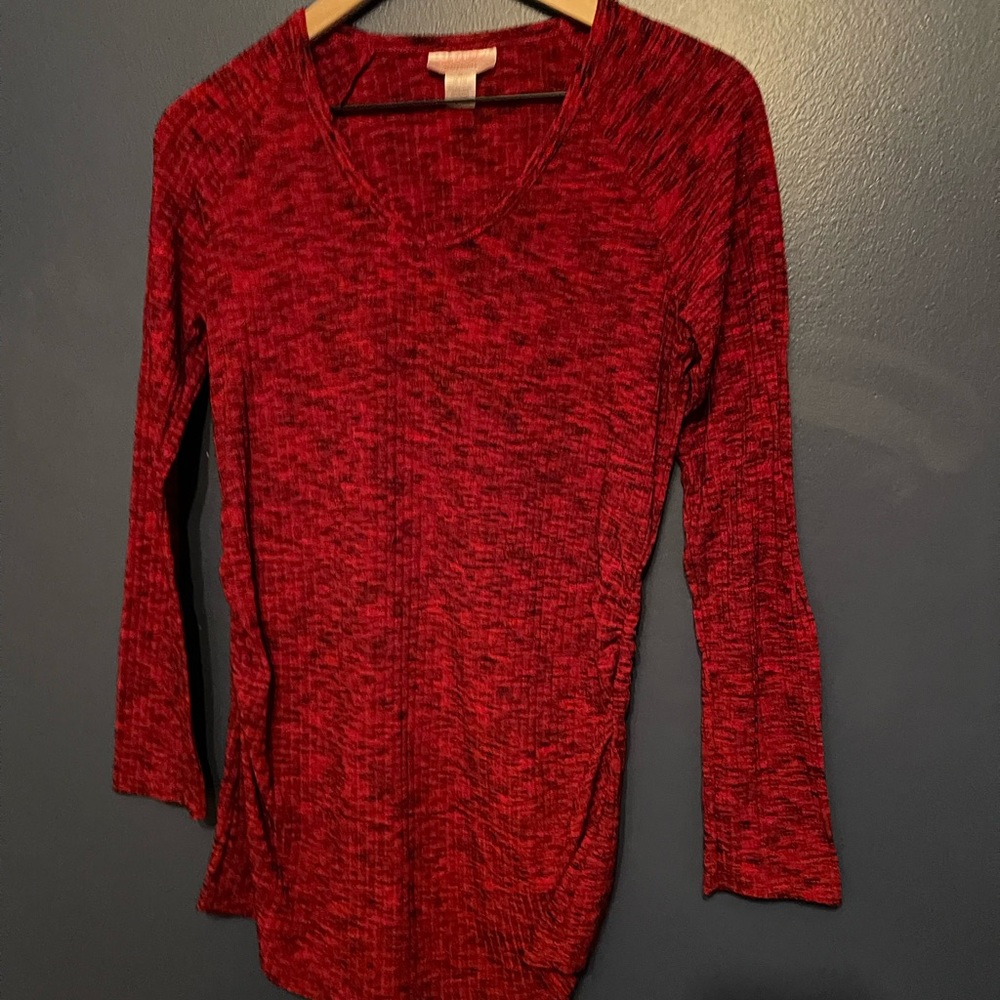 Great Expectations Long Sleeve Maternity shirt. Women’s size 8-10.
